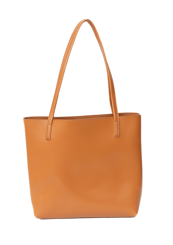 Brown Tote Bag (with zip)