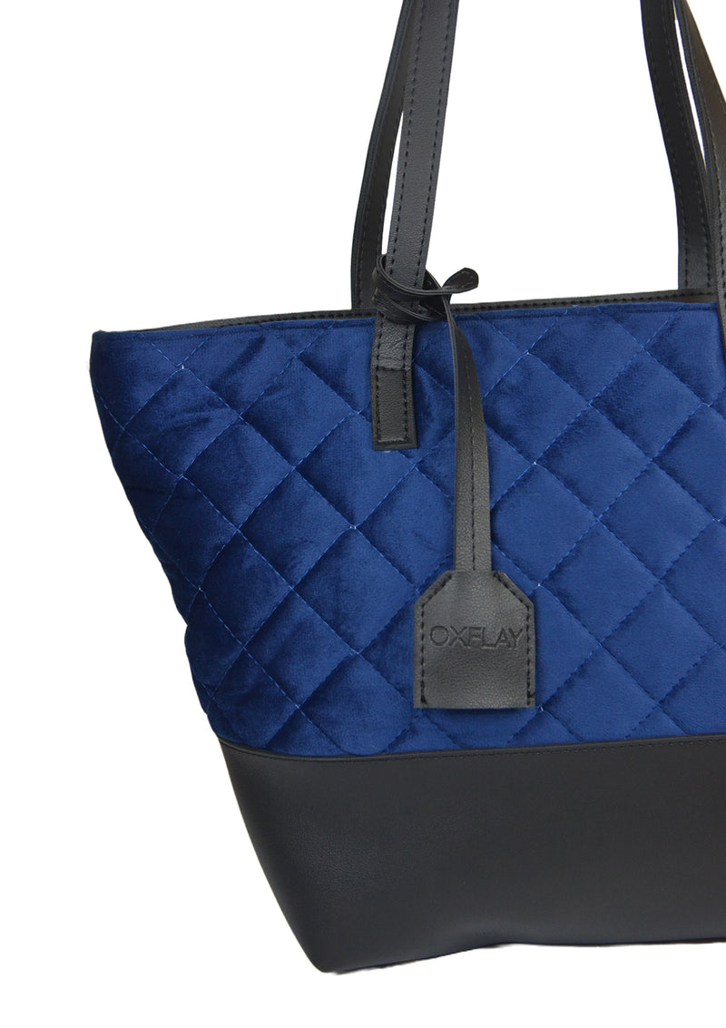 Iris Tote Bag Blue