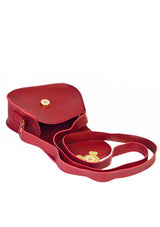 Aurora Crossbody Bag Burgundy