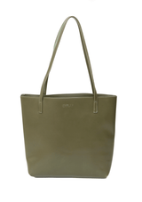 Olive Tote Bag (with zip)