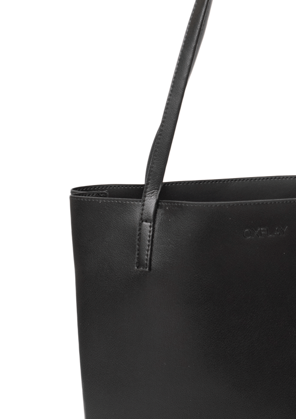 Black Tote Bag (with zip)