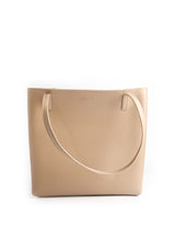 Beige Tote Bag (With Zip)