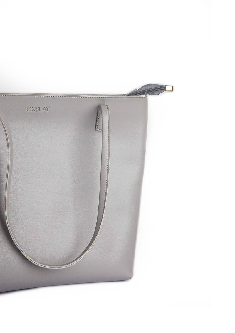 Grey Tote Bag