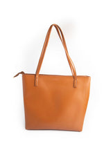 Brown Tote Bag (with zip)