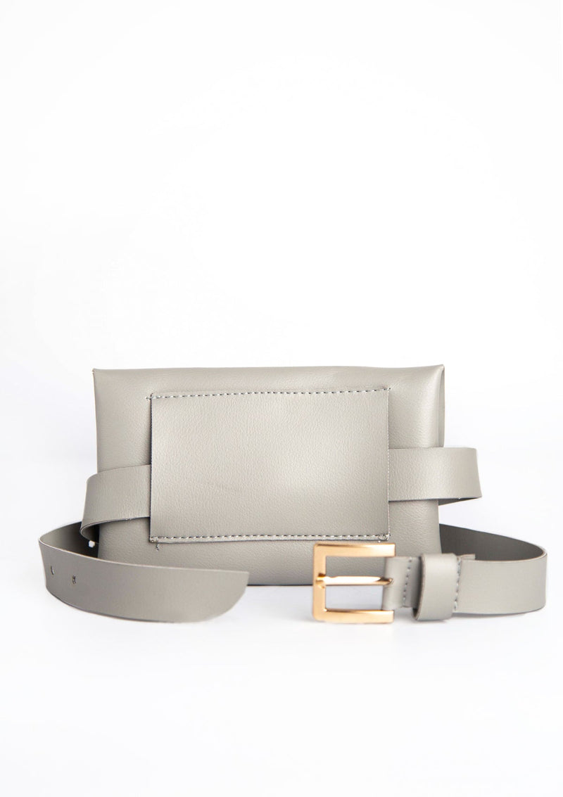 Grey Fanny Pack